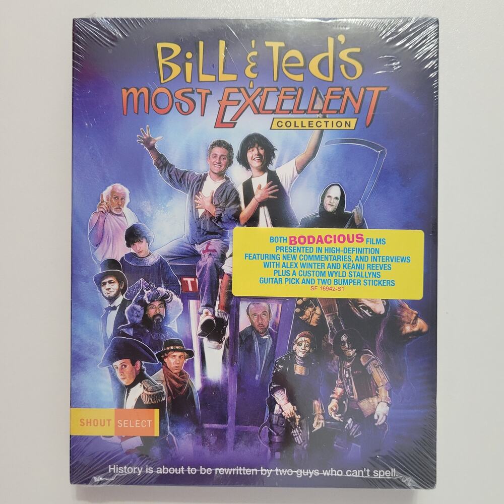Bill & Ted's Most Excellent Collection (Shout Select) Blu-Ray New Factory Sealed